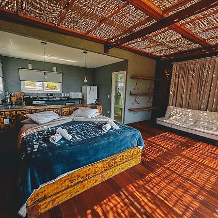 Casa De Vidro Alto Padrao - Hospedar Com Proposito Villa ฟลอเรียนอโปลิส ภายนอก รูปภาพ