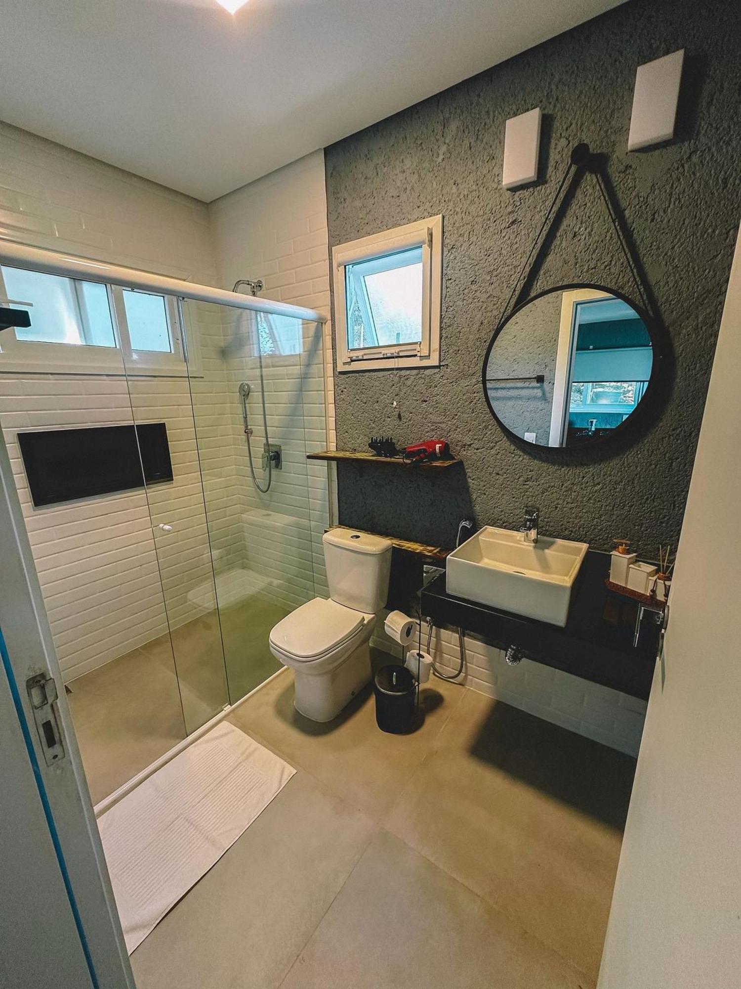 Casa De Vidro Alto Padrao - Hospedar Com Proposito Villa ฟลอเรียนอโปลิส ภายนอก รูปภาพ